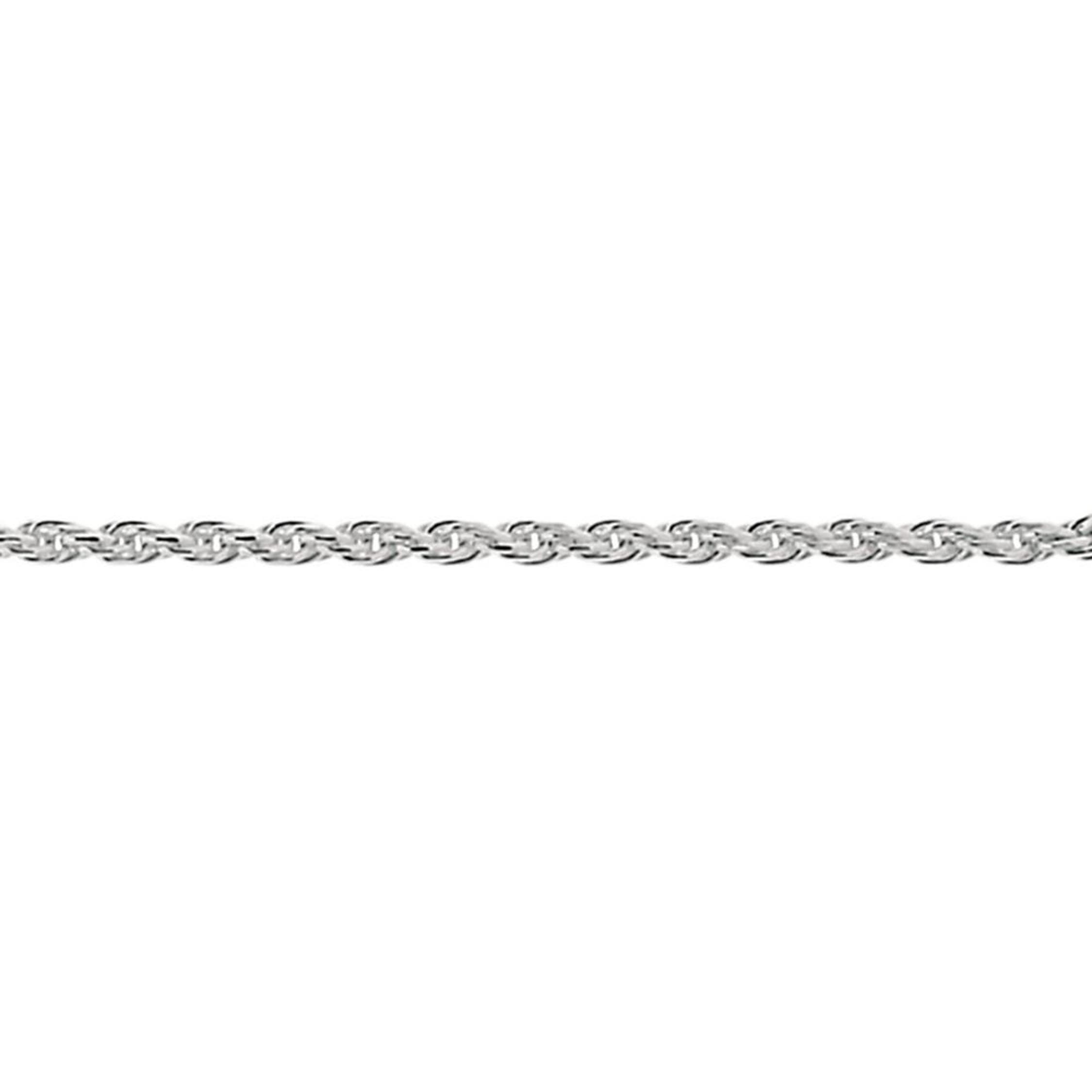 18 Inch Silver Rope Chain 18